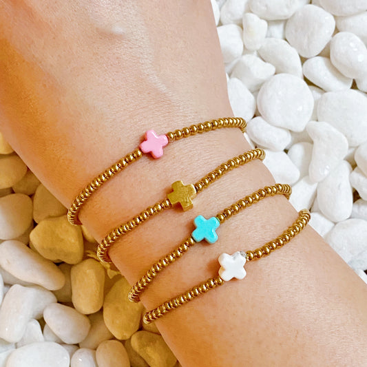 So Very Blessed Cross Bracelet by Ellisonyoung.com
