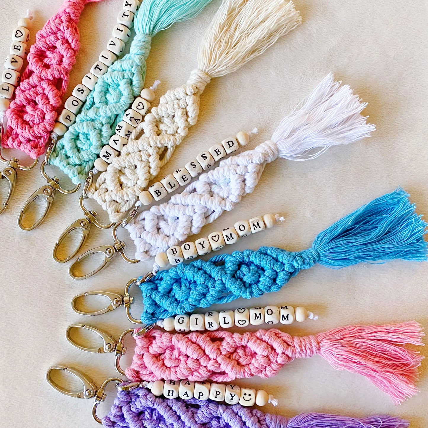Beloved Boho Key Chain by Ellisonyoung.com