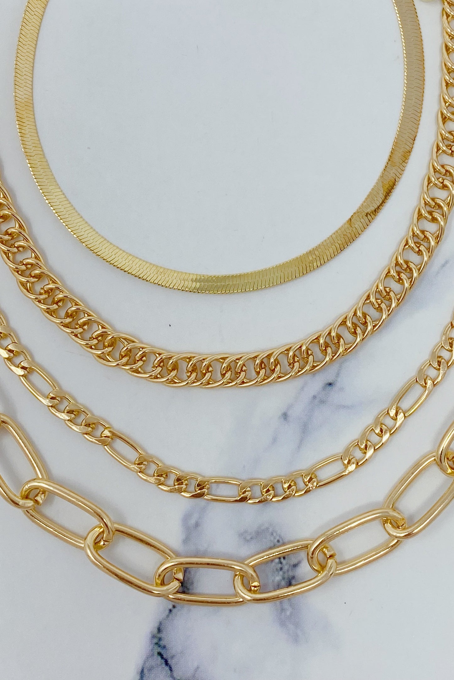 Chain Anklet Set by Ellisonyoung.com