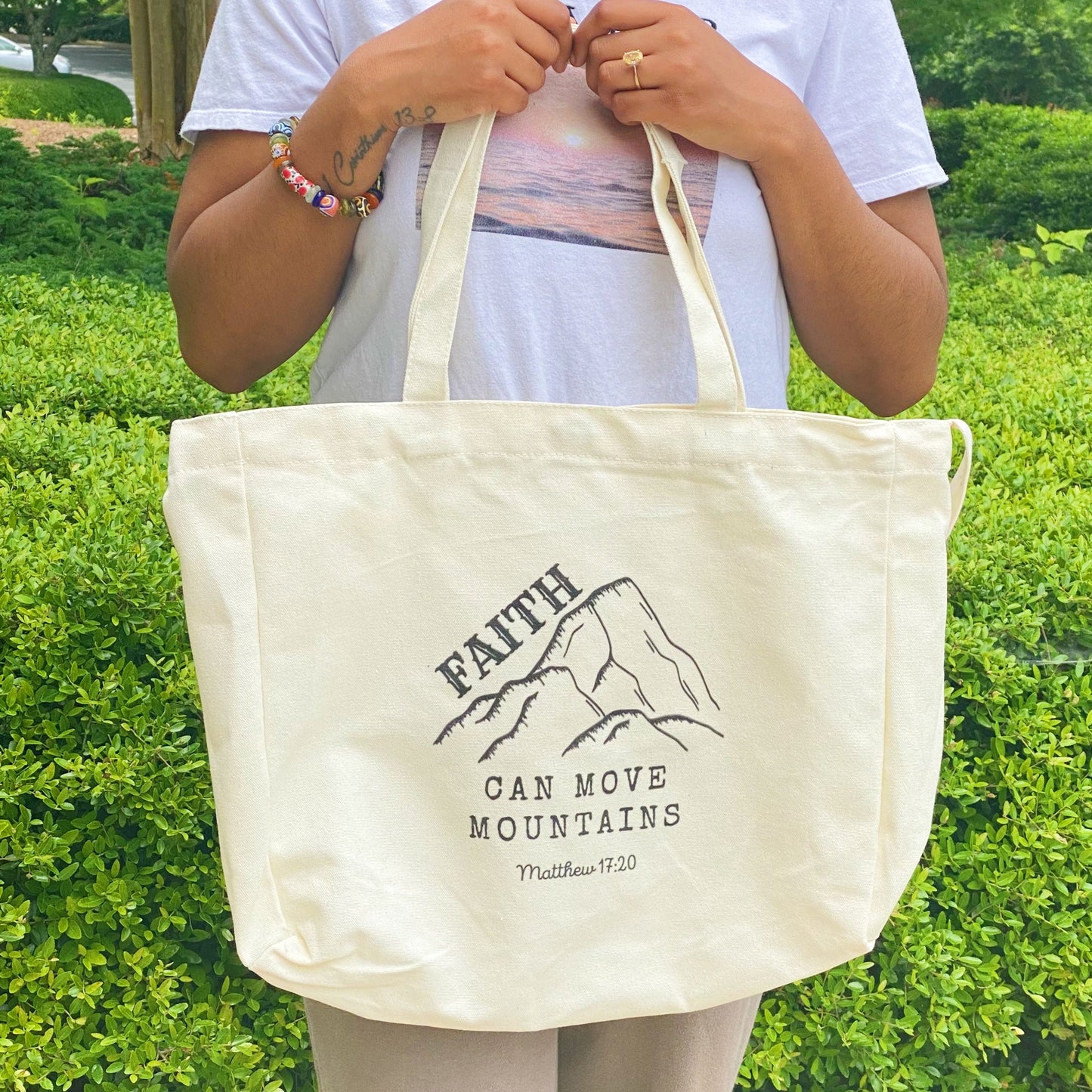 Brighten Your Day Canvas Tote by Ellisonyoung.com