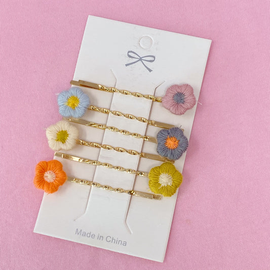 Floral Dream Bobby Pin Set by Ellisonyoung.com