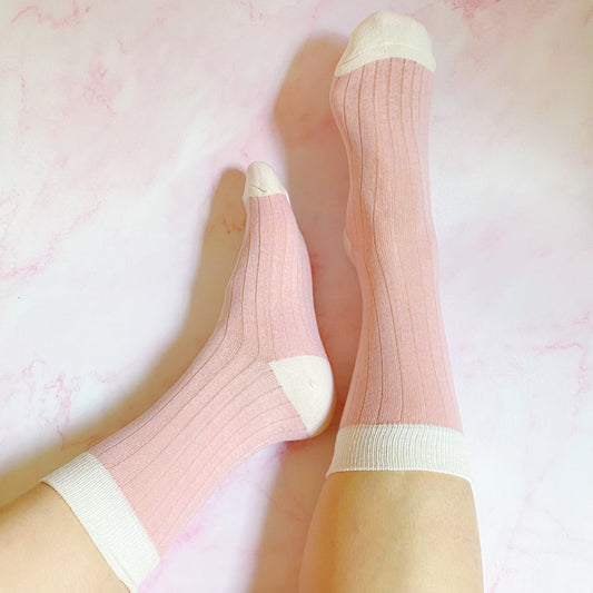 Silky Jacquard Socks Set Of 2 Pairs by Ellisonyoung.com