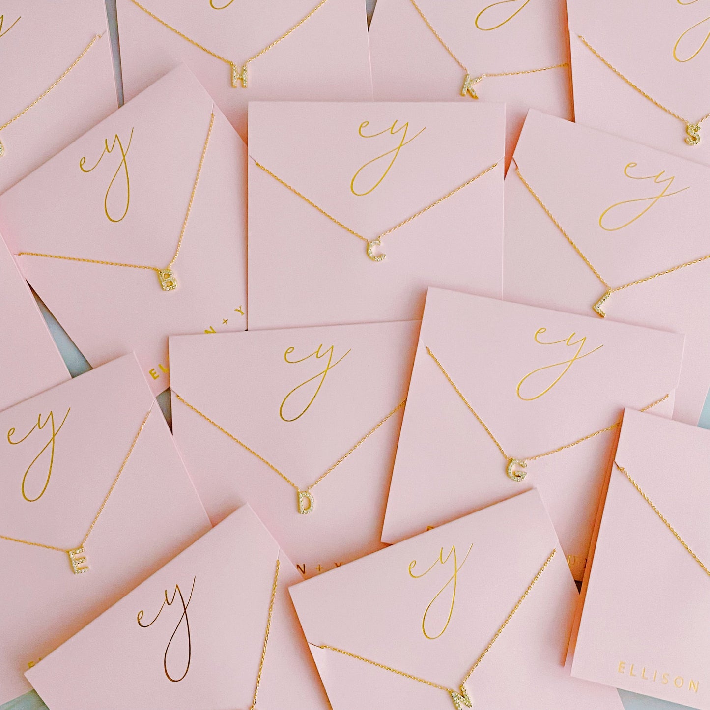 Understated Beauty Initial Necklace by Ellisonyoung.com