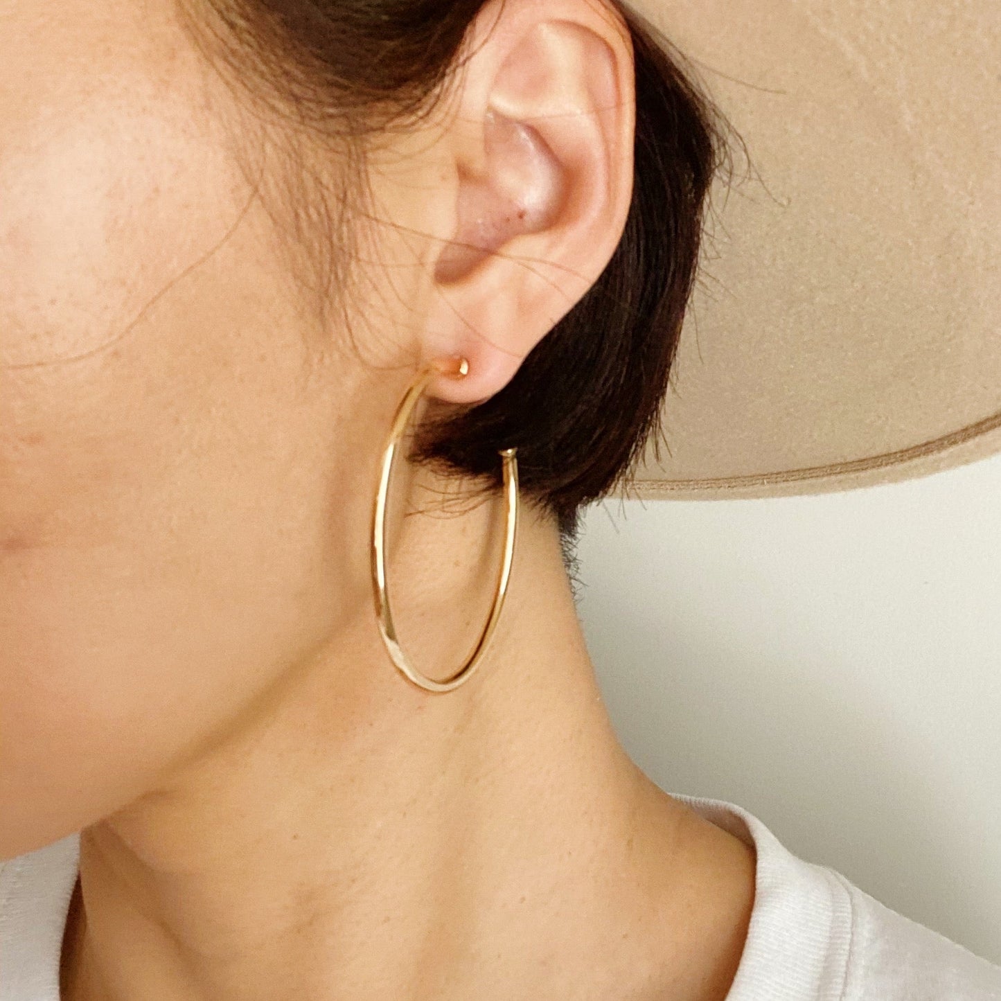 The Best Of Hoops Earrings, Shiny Gold by Ellisonyoung.com
