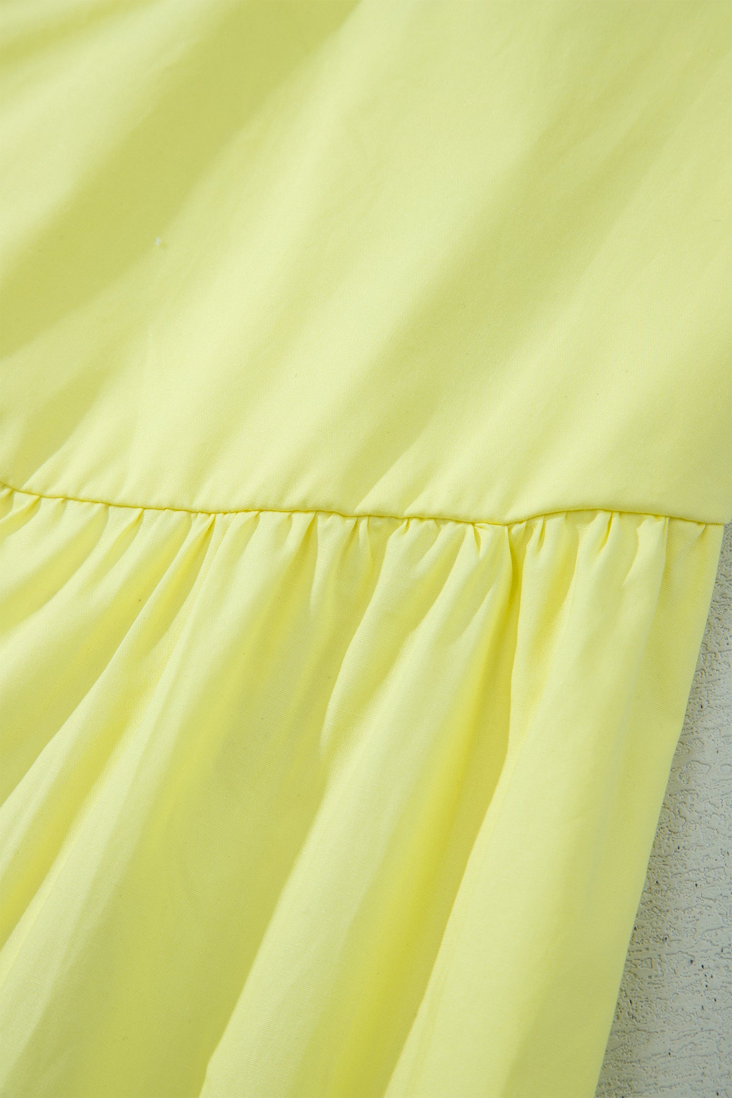 Beau Blue Faux Two Piece Gingham Contrast Patchwork Loose Mini Dress