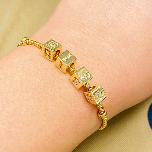Roll The Dice Charm Bracelet by Ellisonyoung.com