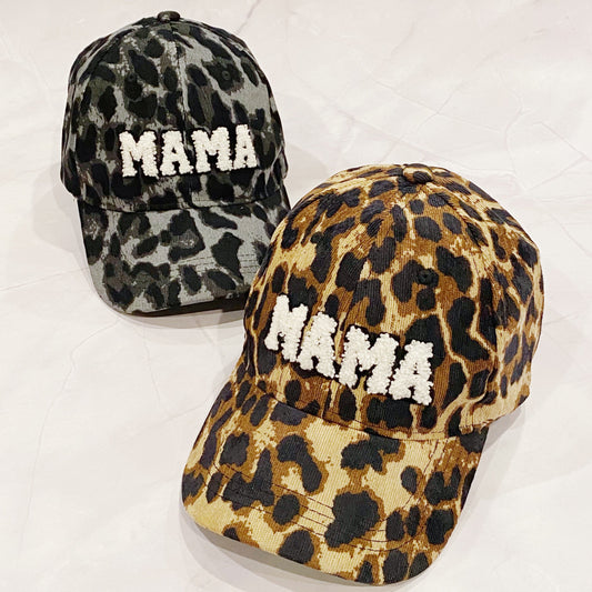 Wild Mama Corduroy Ball Cap by Ellisonyoung.com