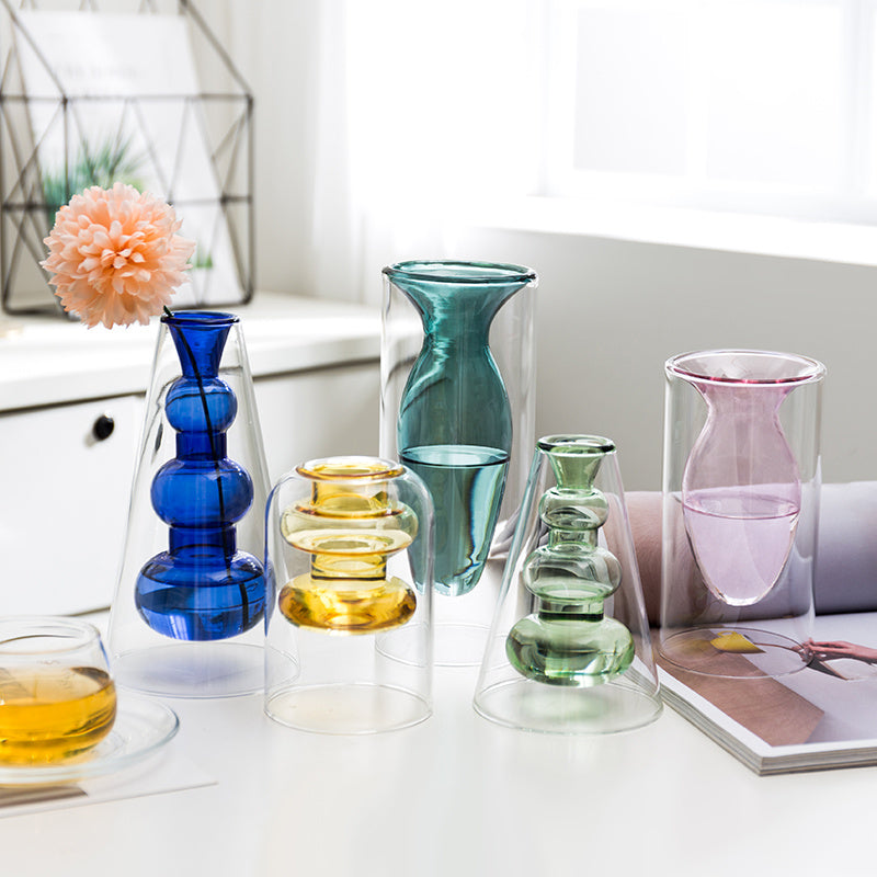 European Style Glass Vase