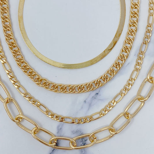 Chain Anklet Set by Ellisonyoung.com