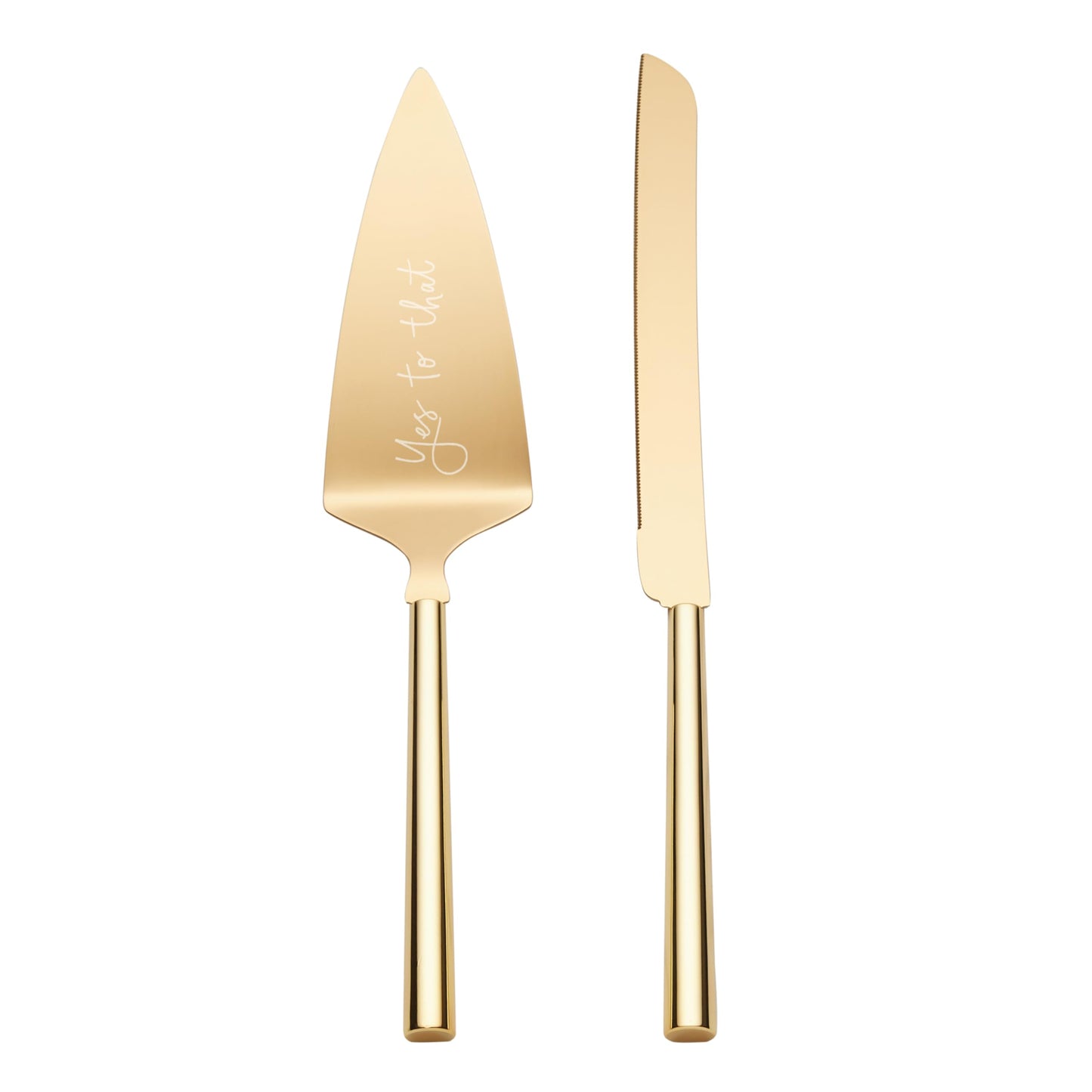 kate spade new york Charmed Life 2-Piece Dessert Servers, Gold