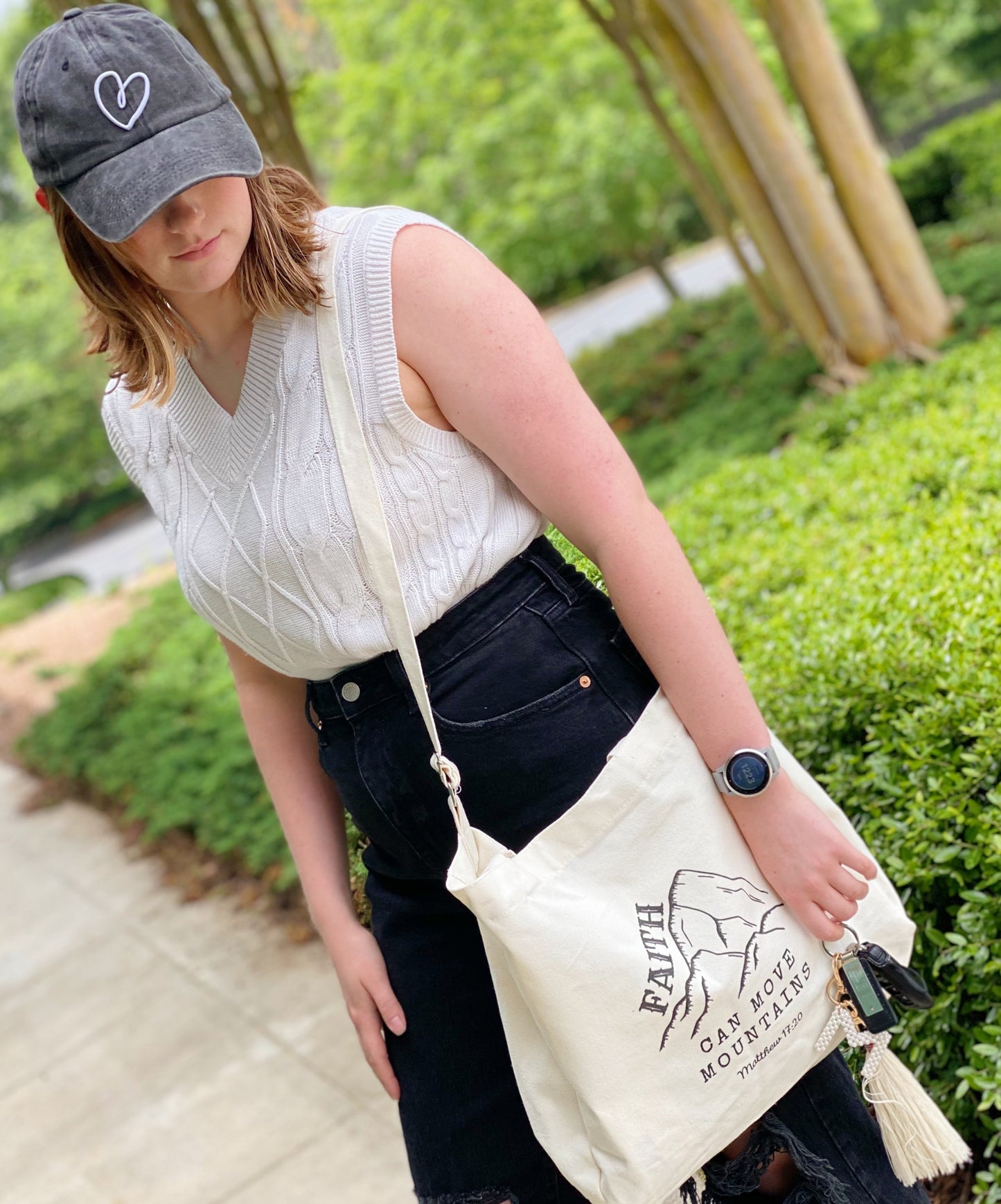 Brighten Your Day Canvas Tote by Ellisonyoung.com