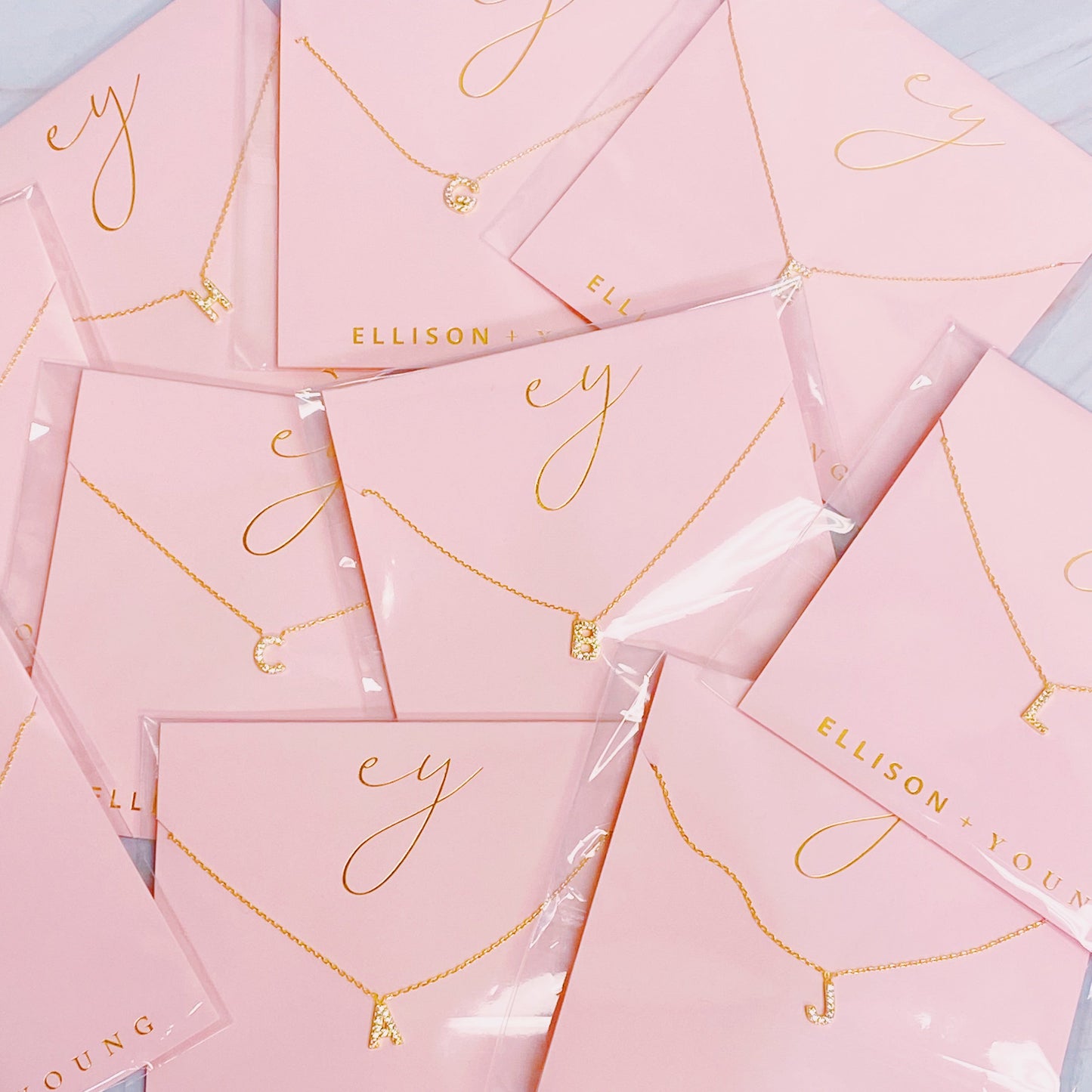Understated Beauty Initial Necklace by Ellisonyoung.com