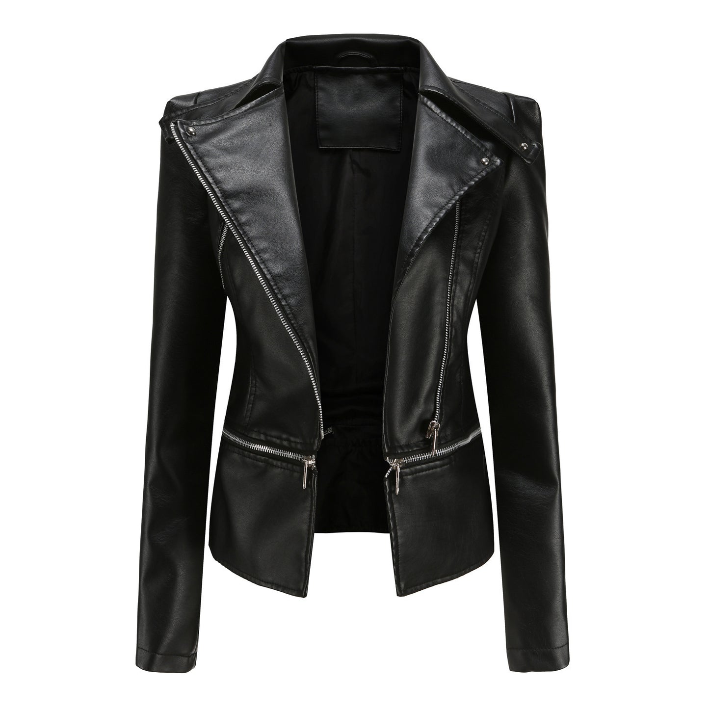 Faux Women's Leather Jacket