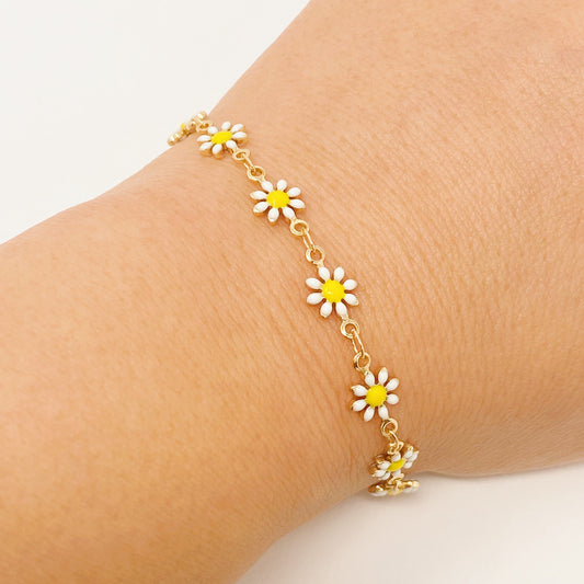 All Around Daisy Bracelet by Ellisonyoung.com