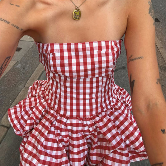 Off-the-shoulder Dress Swing Top For Women