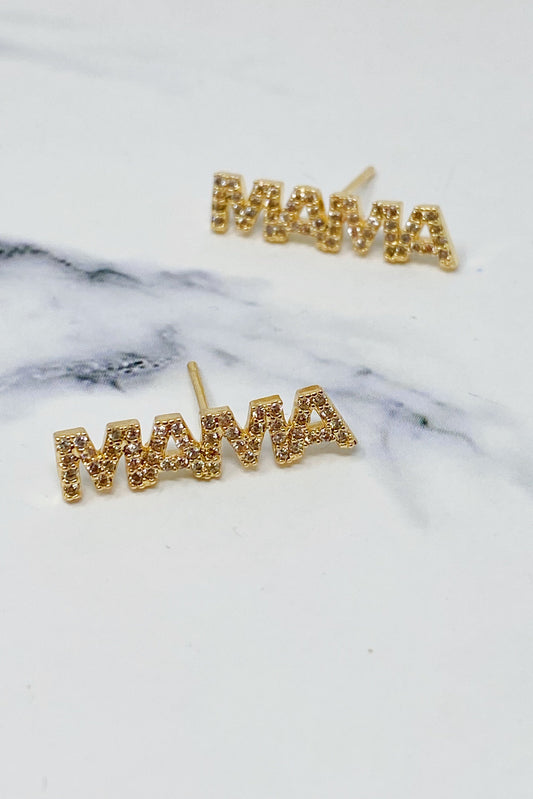 Mama Stud Earrings by Ellisonyoung.com