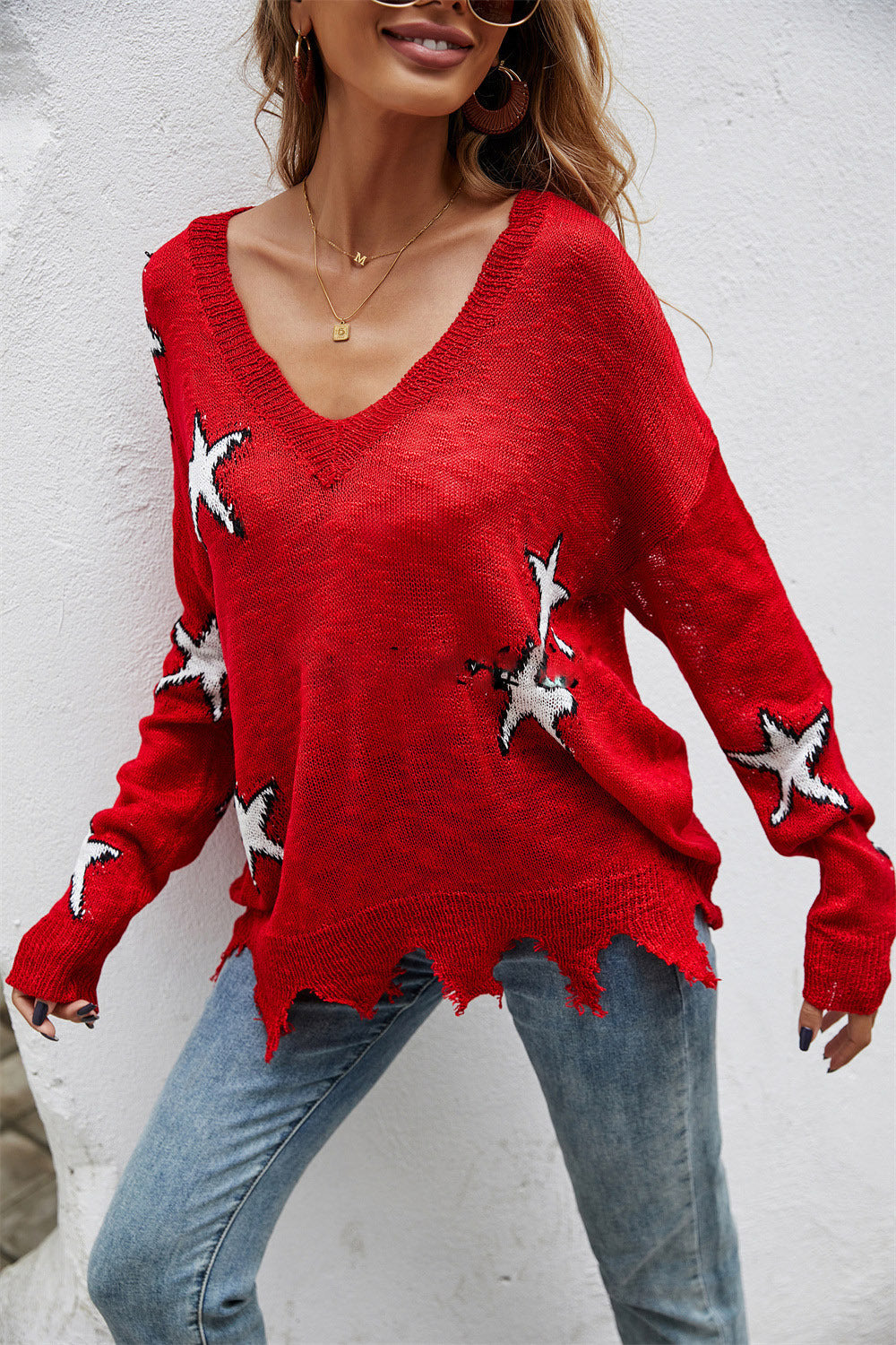 Autumn And Winter European And American Womens Sweater