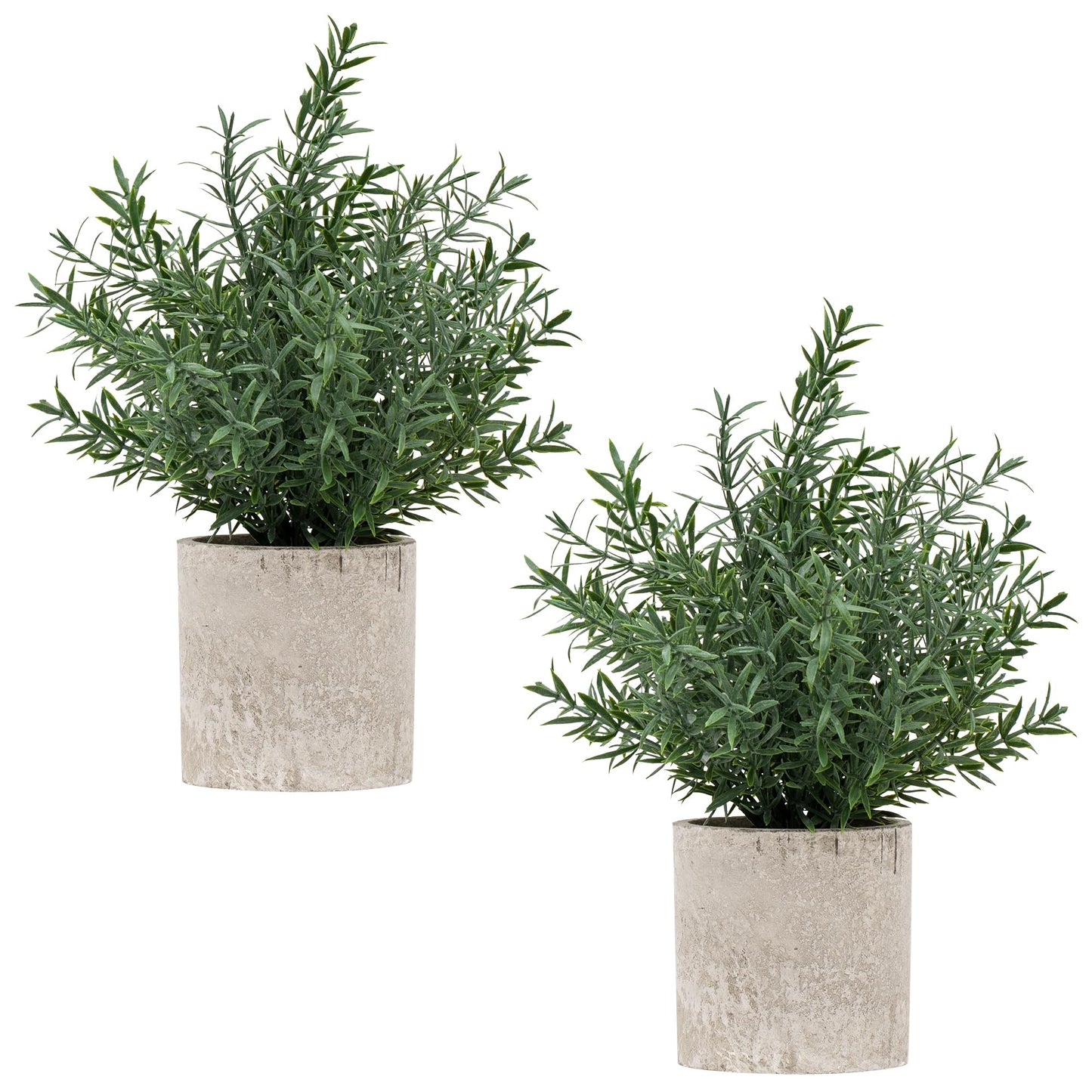 2 Pack Small Fake Plants Eucalyptus Potted Artificial Plants for Shelf Desk Home Bathroom Farmhouse Room Coffee Table Decor (Sage Green)