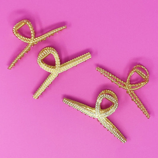 Golden Gem Hair Claw Set by Ellisonyoung.com