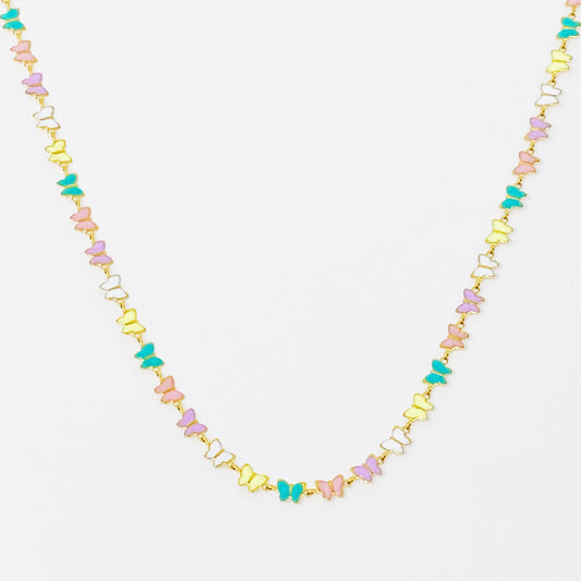 Linked Butterflies Necklace by Ellisonyoung.com