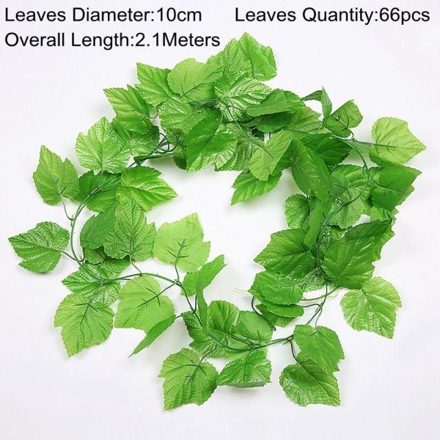 90cm Artificial Green Hanging Ivy Leaves
