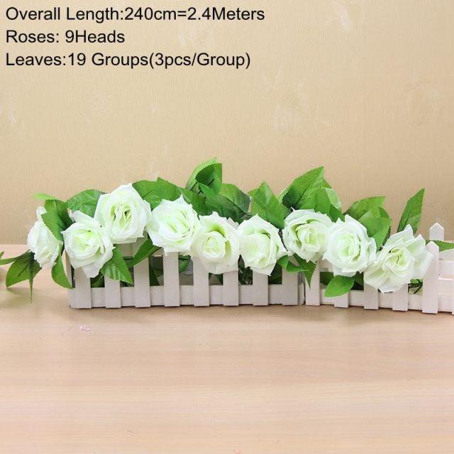 90cm Artificial Green Hanging Ivy Leaves