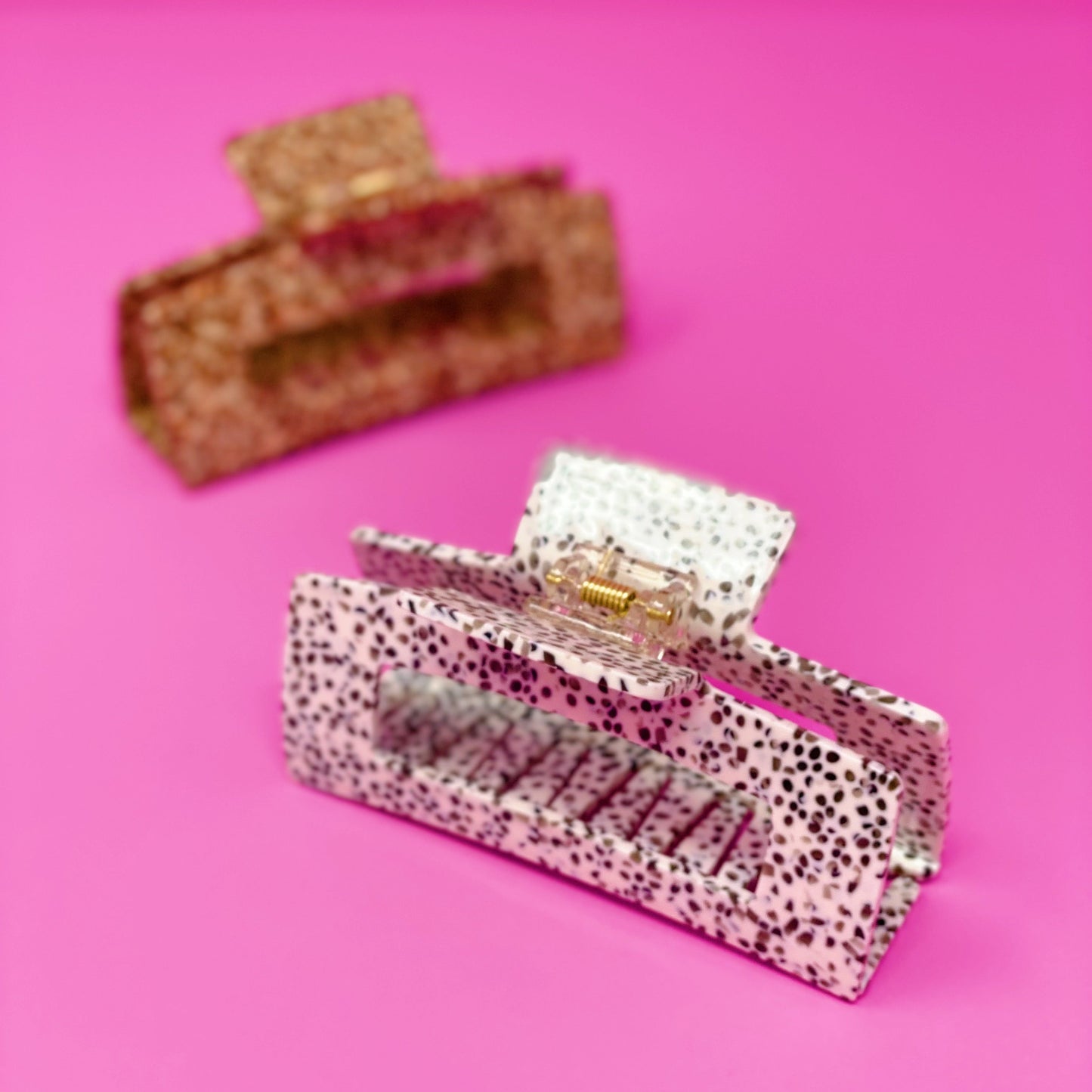 Spotted Elegance Full Hair Claw by Ellisonyoung.com