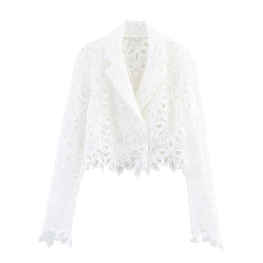 European And American Suit Collar Temperament Coat Comfort And Casual