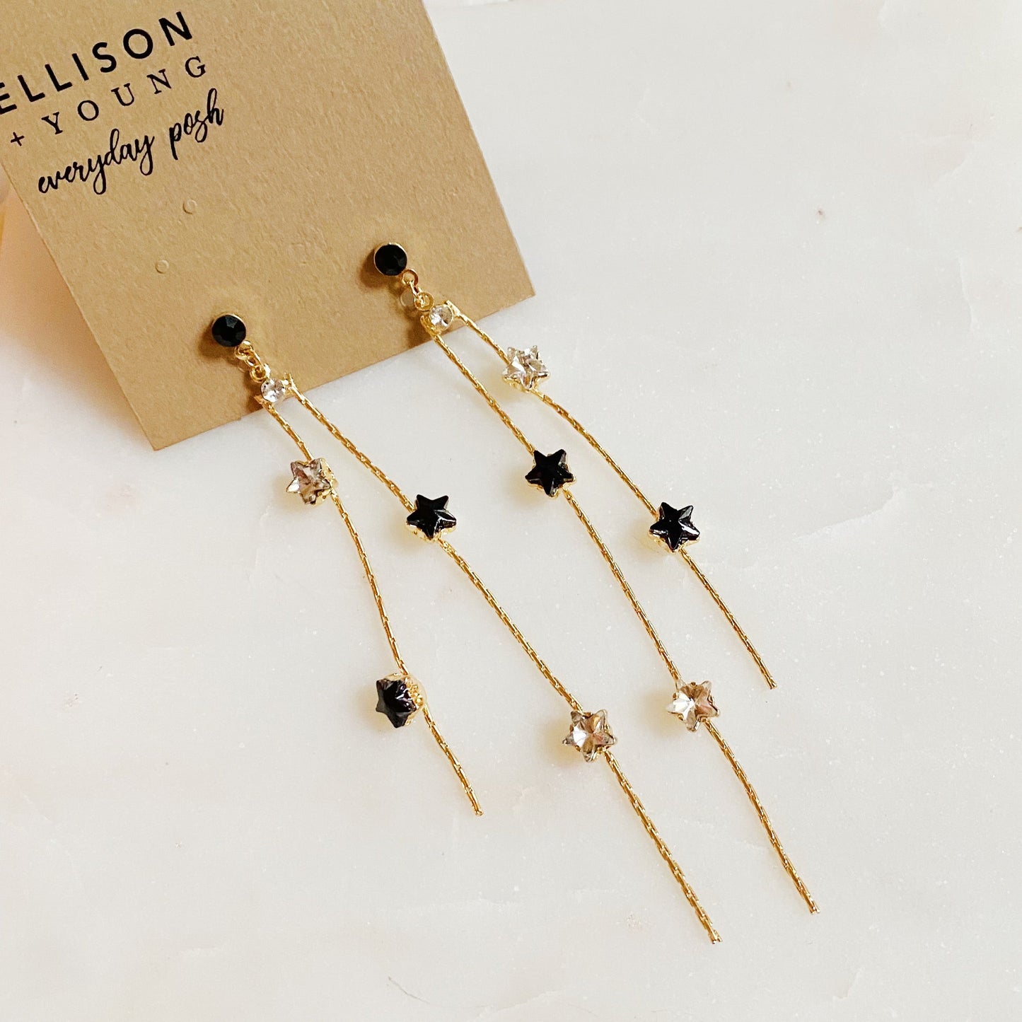 Strands of Stars Earrings by Ellisonyoung.com