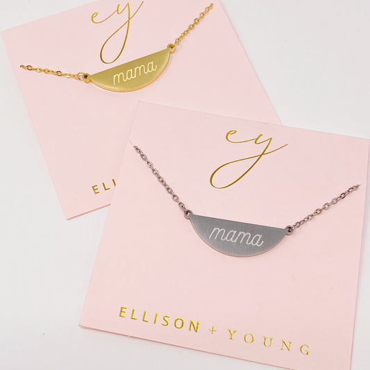 Hamilton Sphere Mama Necklace by Ellisonyoung.com