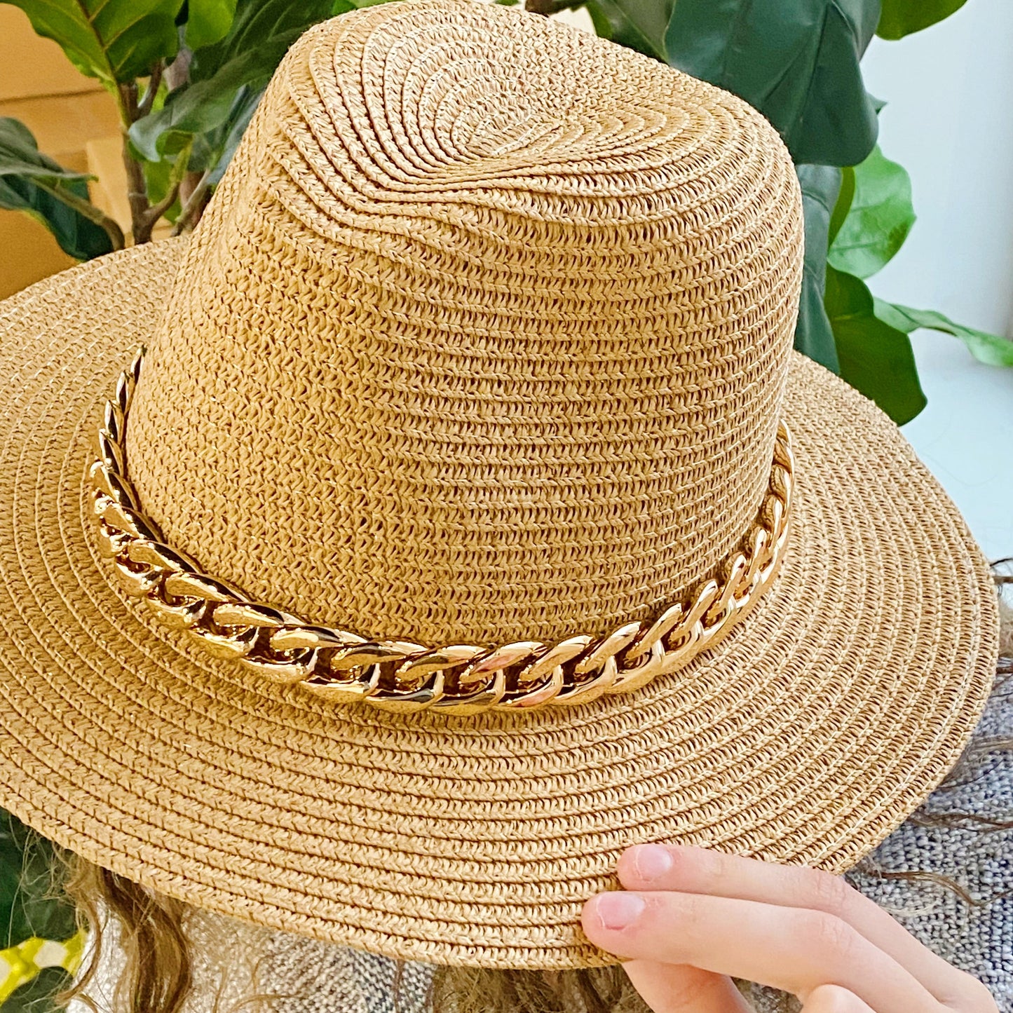 Cuban Chain Summer Hat by Ellisonyoung.com