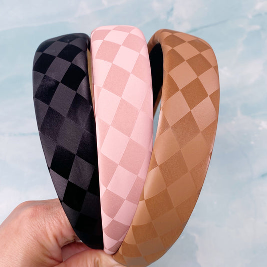 Checked In Mute Headband by Ellisonyoung.com