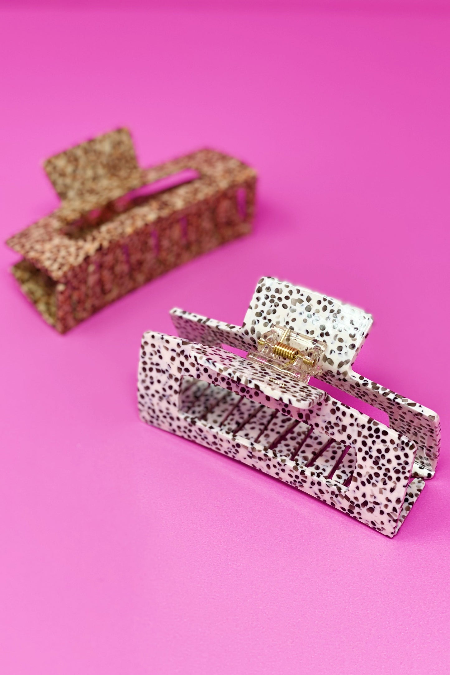 Spotted Elegance Full Hair Claw by Ellisonyoung.com