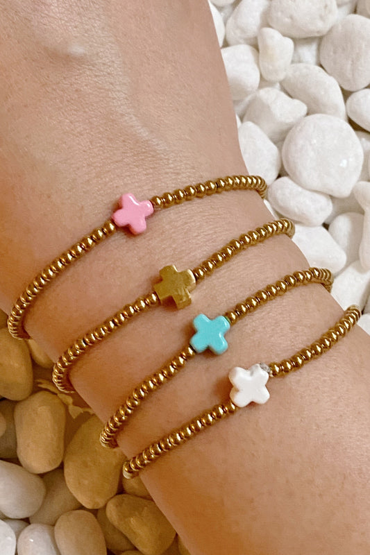 So Very Blessed Cross Bracelet by Ellisonyoung.com