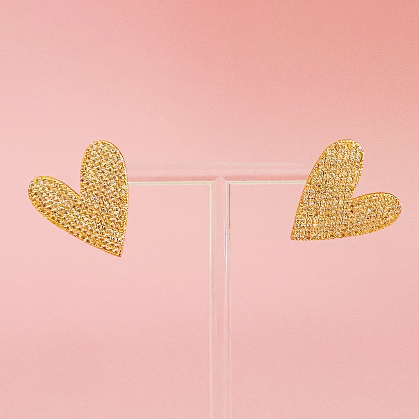 Lara Land Heart Earrings by Ellisonyoung.com