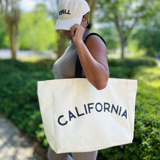 The State On My Mind Canvas Tote by Ellisonyoung.com