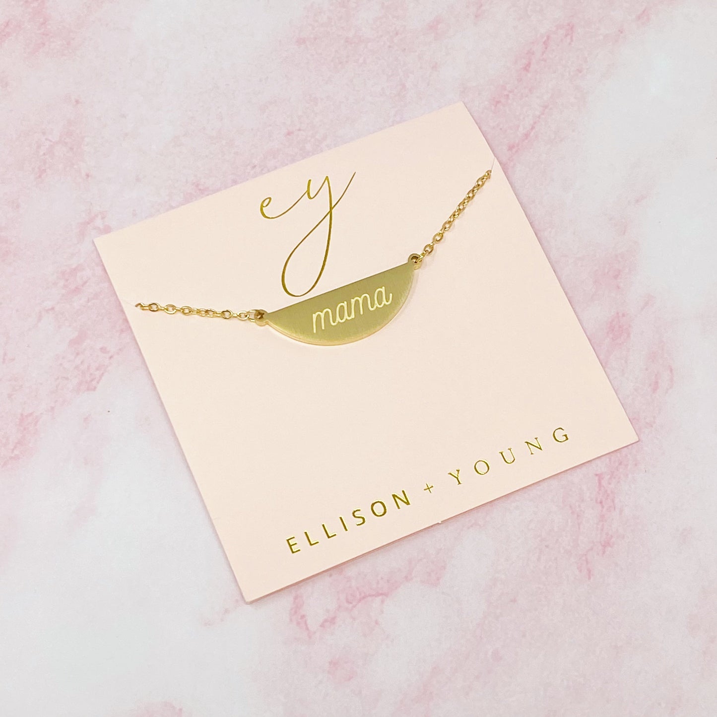 Hamilton Sphere Mama Necklace by Ellisonyoung.com
