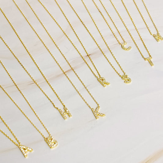 Understated Beauty Initial Necklace by Ellisonyoung.com