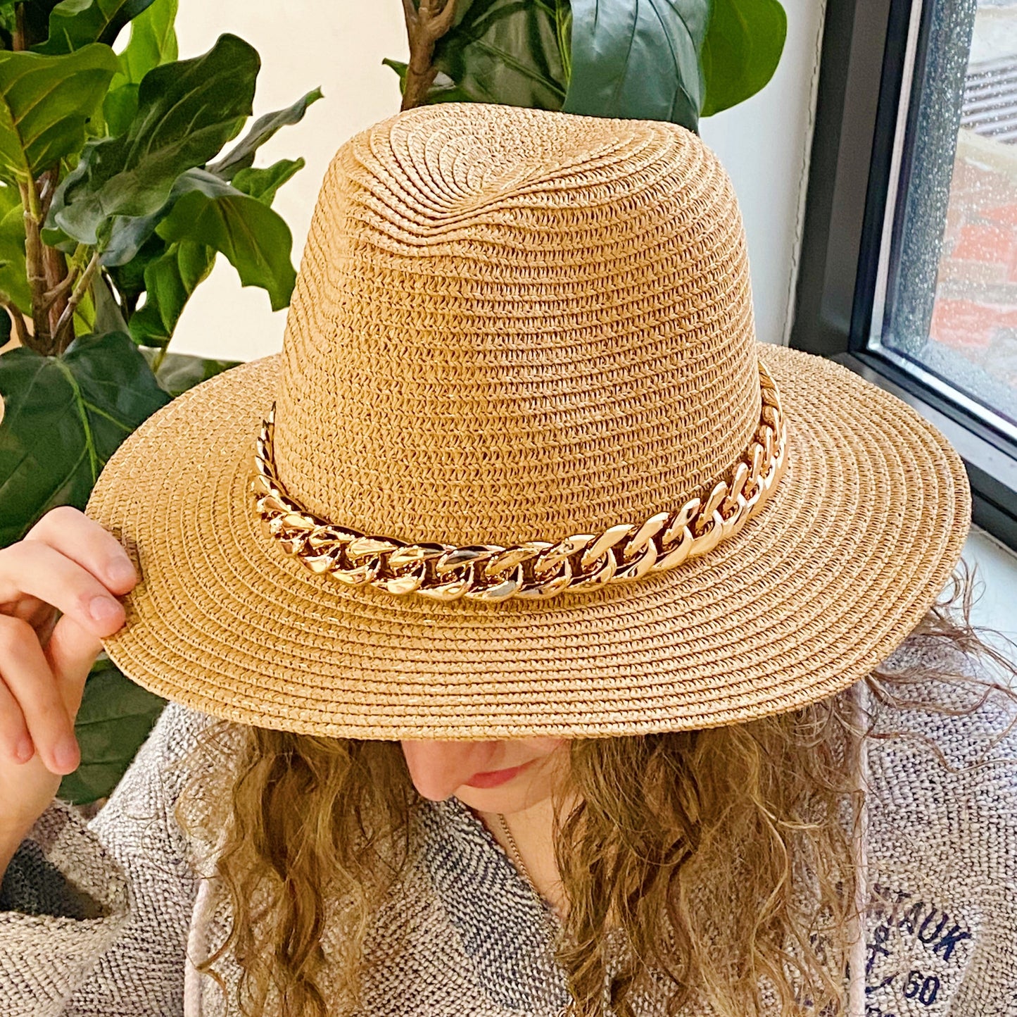 Cuban Chain Summer Hat by Ellisonyoung.com