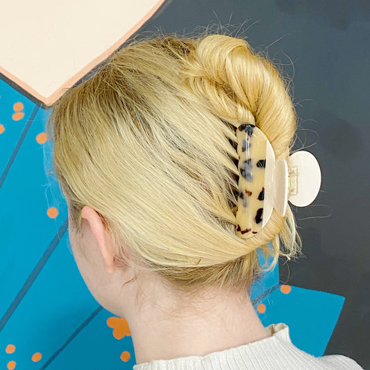 Two Toned Luxe Hair Claw by Ellisonyoung.com