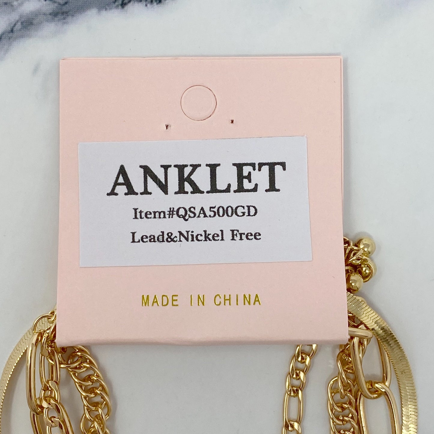 Chain Anklet Set by Ellisonyoung.com