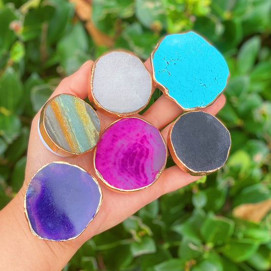 Golden Edge Natural Stone Device Grip by Ellisonyoung.com