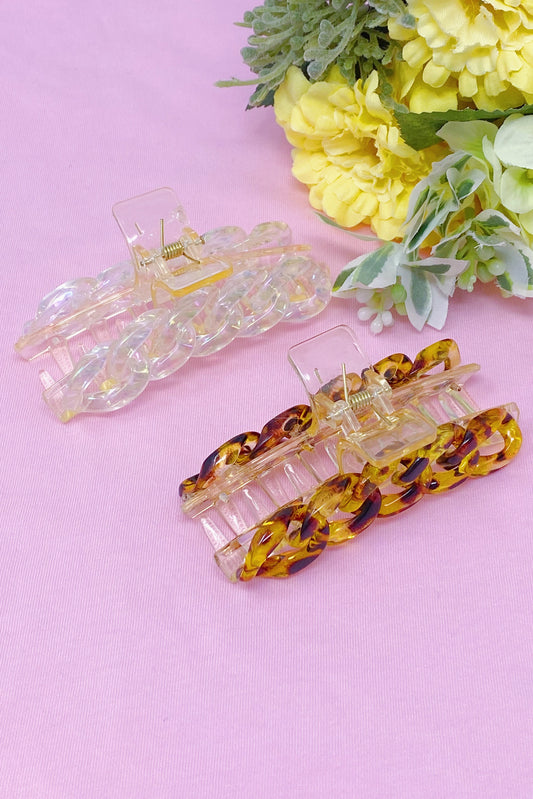 Resin Link Hair Claw by Ellisonyoung.com