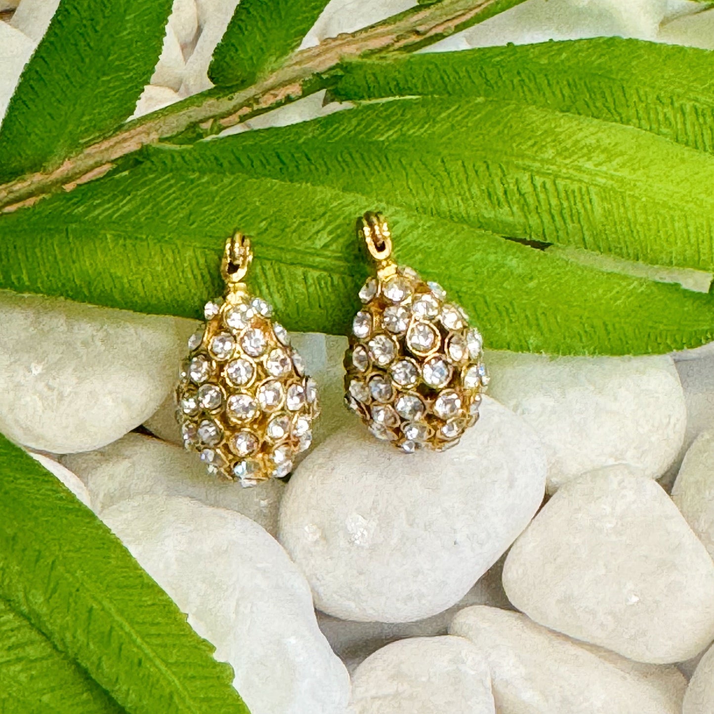 Sparkle Knit Classy Hoop Earrings by Ellisonyoung.com