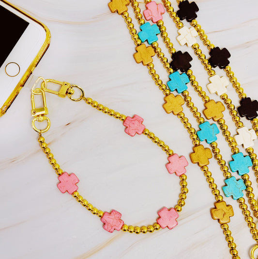 Blessed In Colors Phone Wrist Lanyard by Ellisonyoung.com