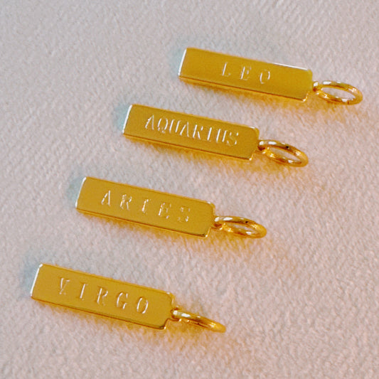 Zodiac Bar Seamless Clip Charm by Ellisonyoung.com