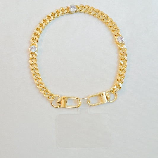 Sparkle Over The Chain Phone Wrist Lanyard by Ellisonyoung.com