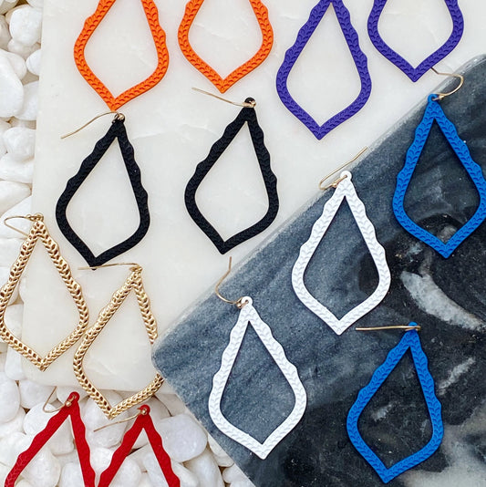 True To The Game Earrings by Ellisonyoung.com