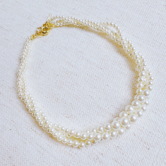 Perfect Pearl Strands Necklace by Ellisonyoung.com