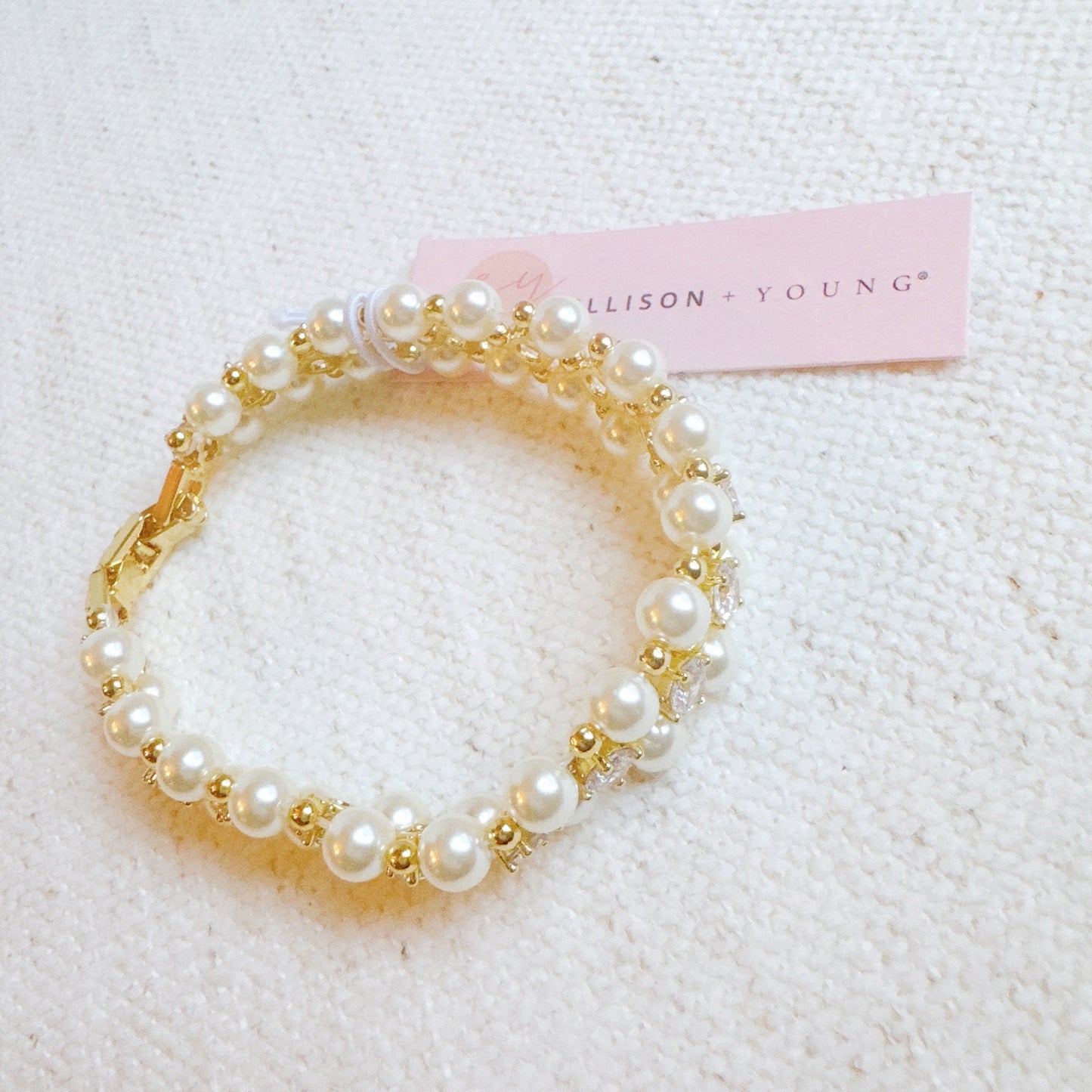 Between Elegance And Sparkle Bracelet by Ellisonyoung.com